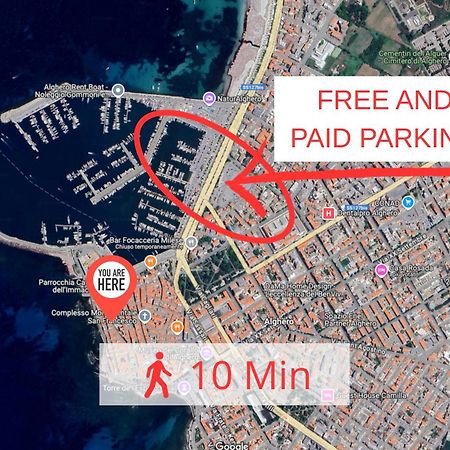 Moderno Monolocale - Centro Storico - Casa Shelter Daire Alghero Dış mekan fotoğraf