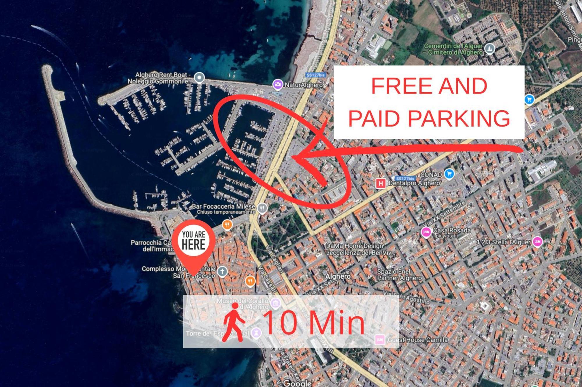 Moderno Monolocale - Centro Storico - Casa Shelter Daire Alghero Dış mekan fotoğraf